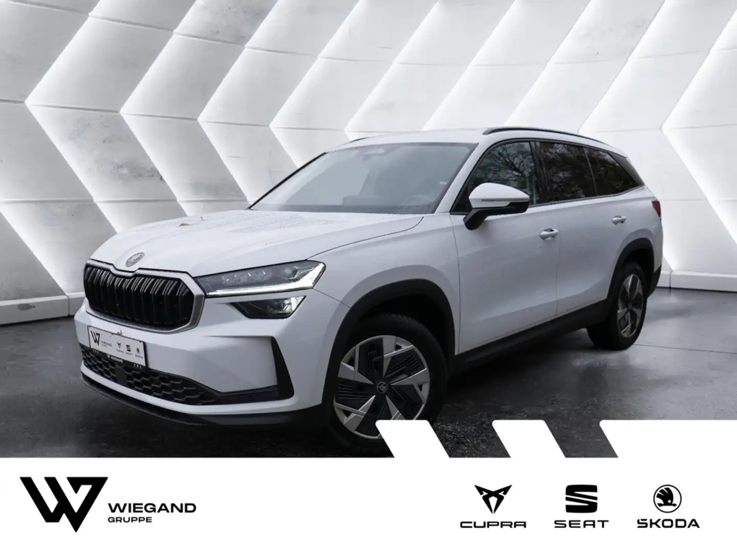 Skoda Kodiaq 2.0 TSI Selection 4x4 ACC MATRIX-LED Weiß - 1