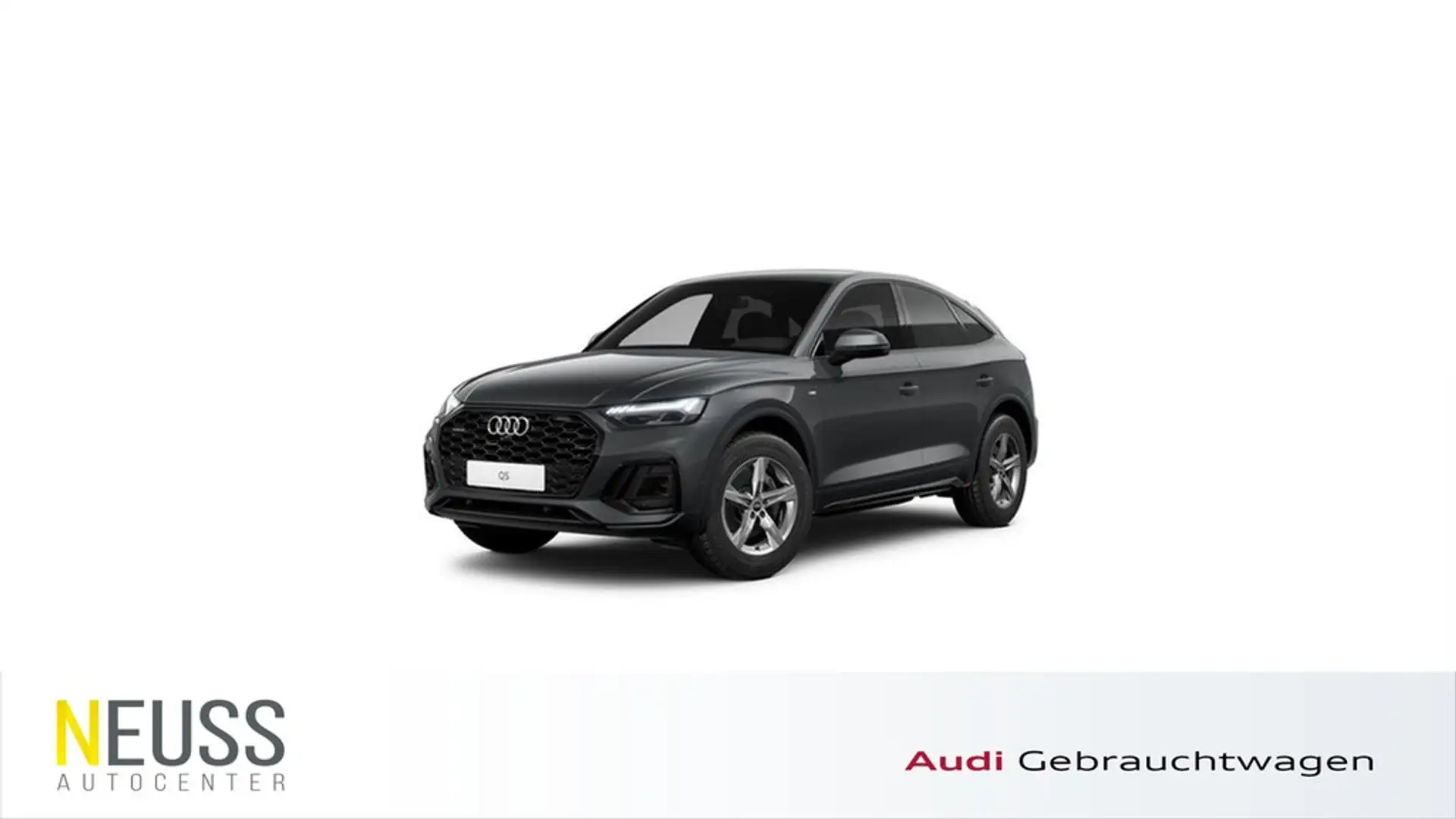 Audi Q5 Sportback 40 TFSI quattro S line AHK+360°+ACC Grau - 1