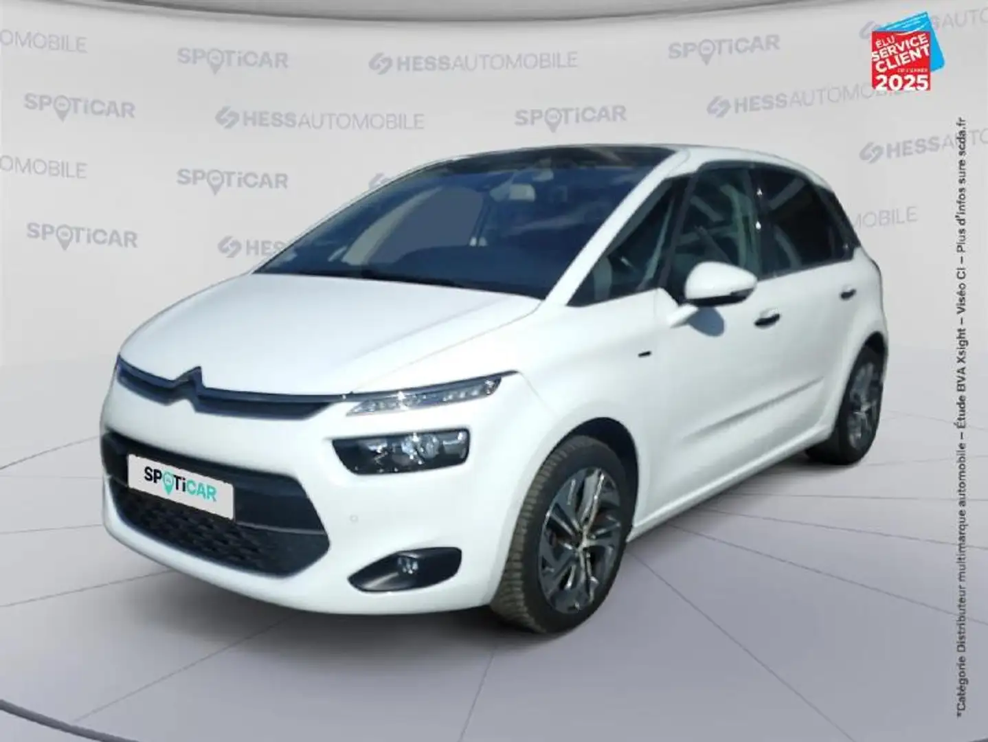 Citroen C4 Picasso PureTech 130ch Exclusive S\u0026S Blanc - 1