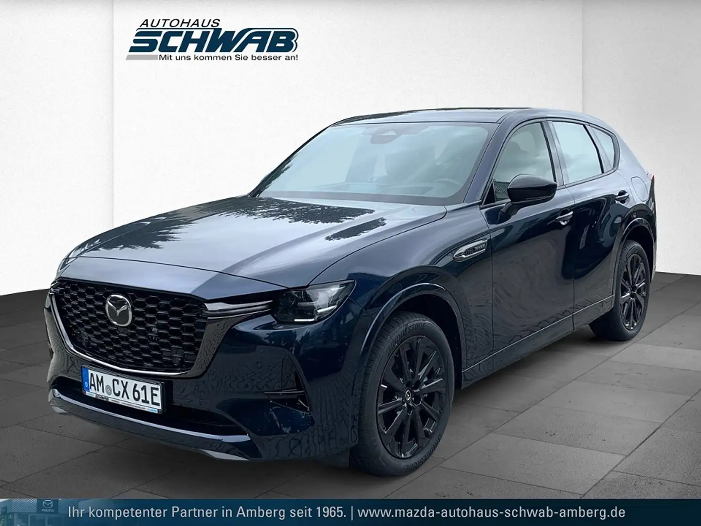 Mazda CX-60 2.5L e-SKYACTIV PHEV 327ps 8AT AWD Homura PANO Maz Blau - 1