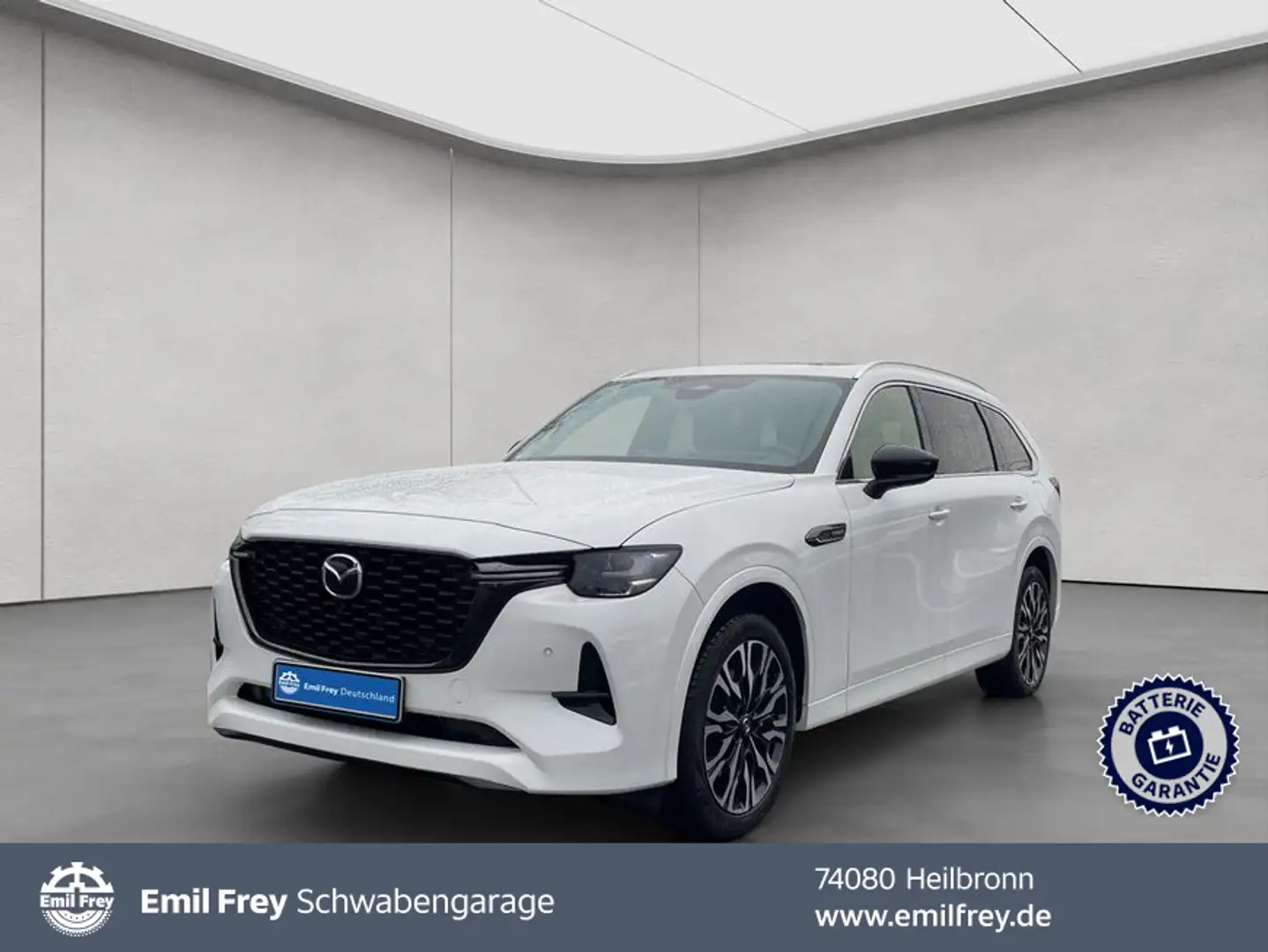 Mazda CX-80 AWD PHEV Aut. HOMURA PLUS Weiß - 1