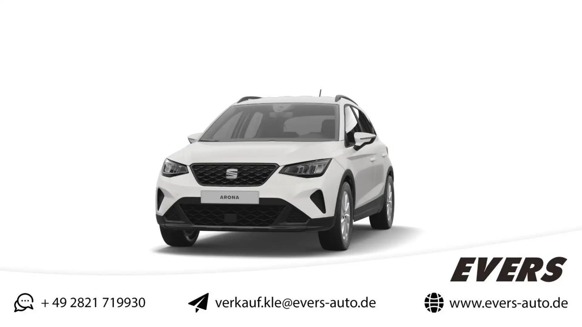 SEAT Arona 1.0 TSI NAVI KAMERA ALLWETTER SHZ Blanc - 1