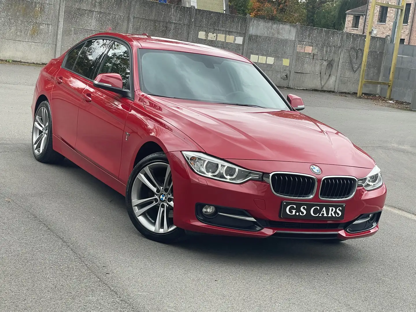 BMW 316 i // 118.900 km // cuir , clim , garantie 12 mois Rouge - 2