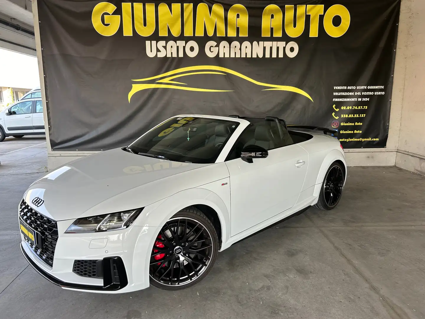 Audi TT Roadster 45 2.0 tfsi s-line Blanc - 1