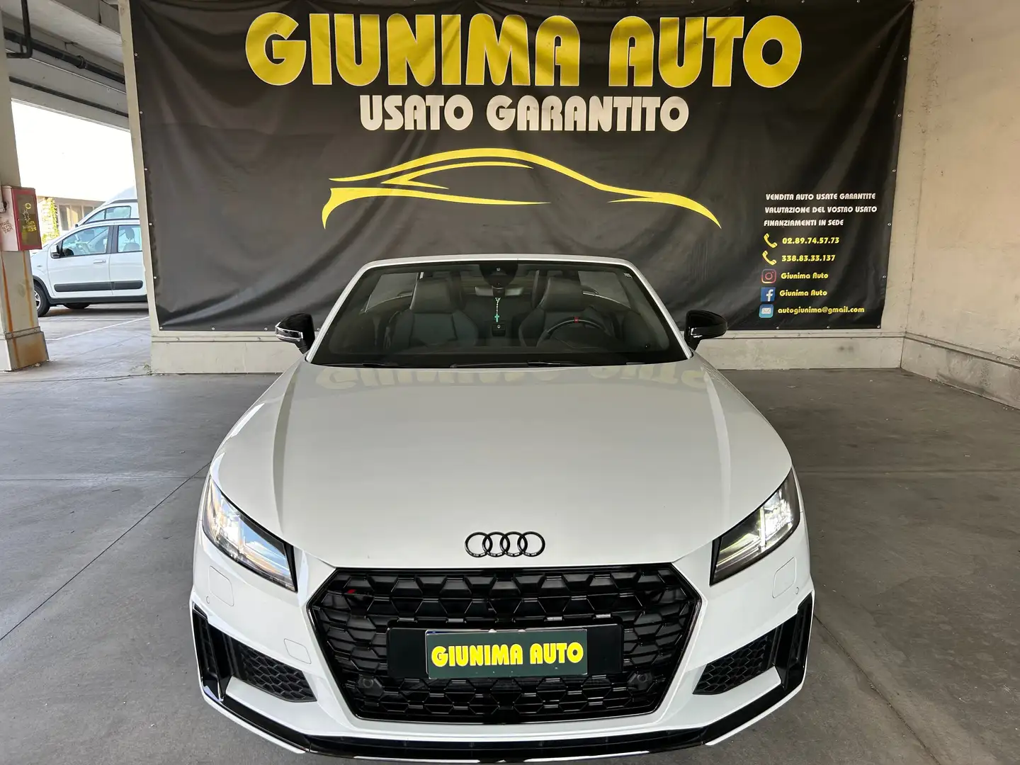 Audi TT Roadster 45 2.0 tfsi s-line Blanc - 2