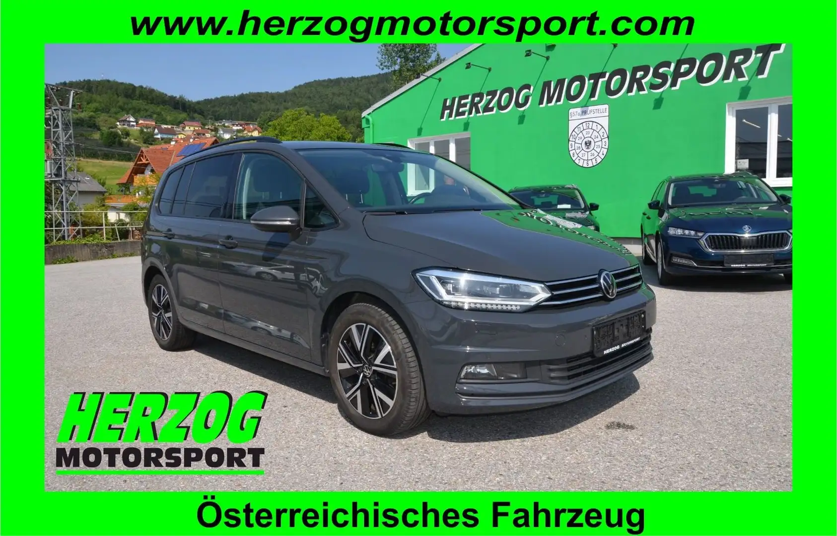 Volkswagen Touran Touran 2,0 TDI DSG LED SHZ NAVI TEMPO Grau - 1