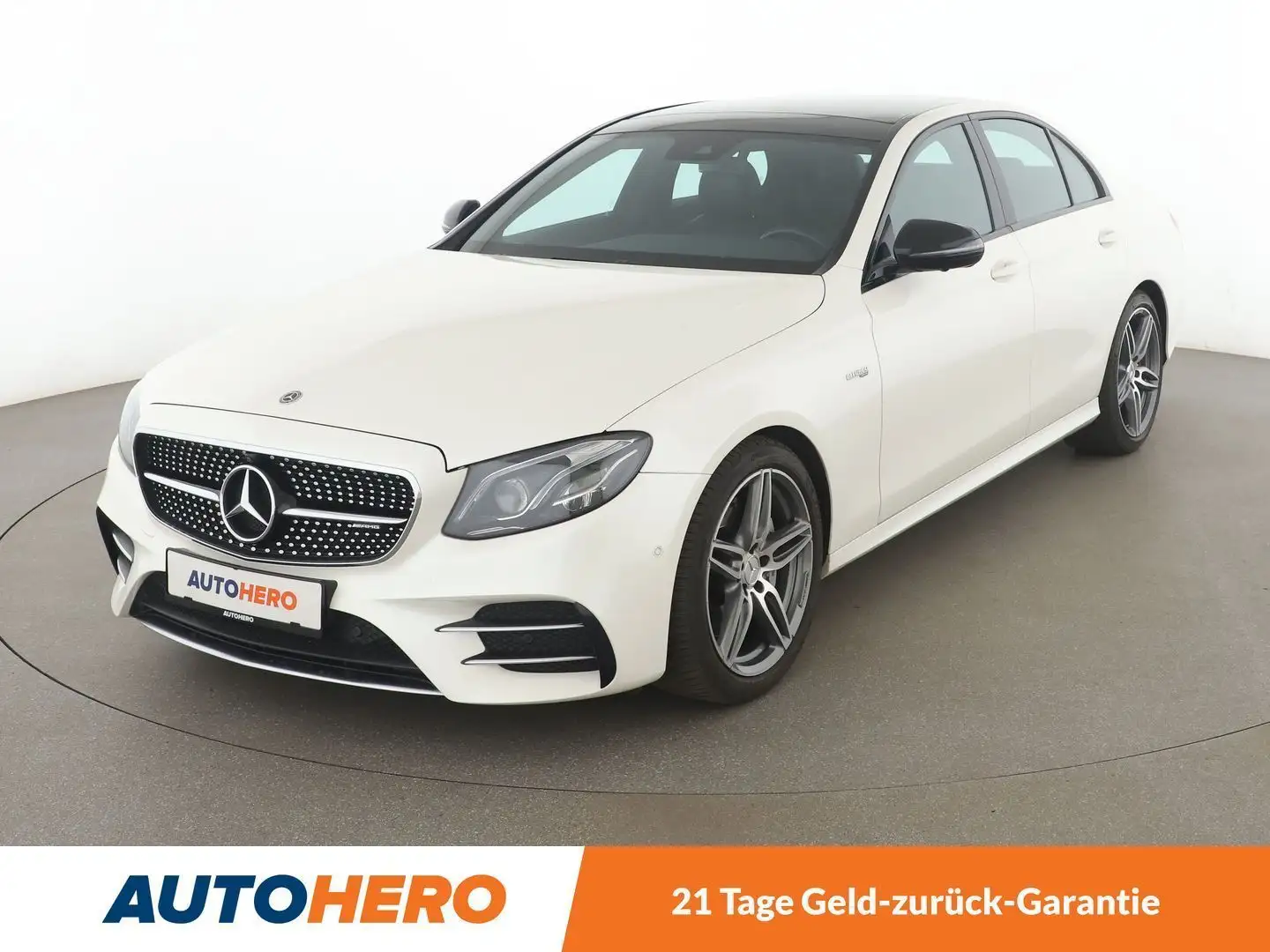 Mercedes-Benz E 43 AMG E 43 AMG 4Matic Aut. *NAVI*360°*LED*TEMPO*SHZ* Weiß - 1