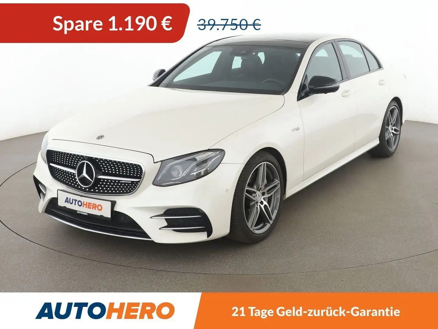 Mercedes-Benz E 43 AMG E 43 AMG 4Matic Aut. *NAVI*360°*LED*TEMPO*SHZ* Alb - 1