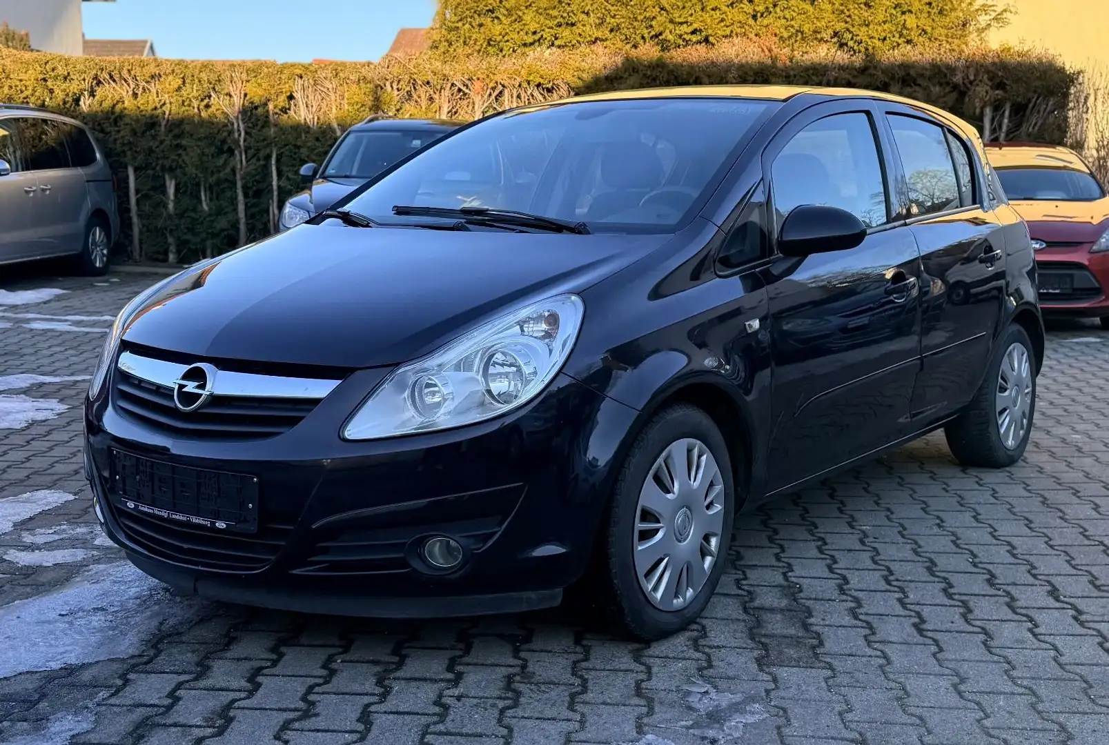 Opel Corsa D 1.2i Lim. /TÜV AU 10.2026/KLIMA/MFL Schwarz - 1