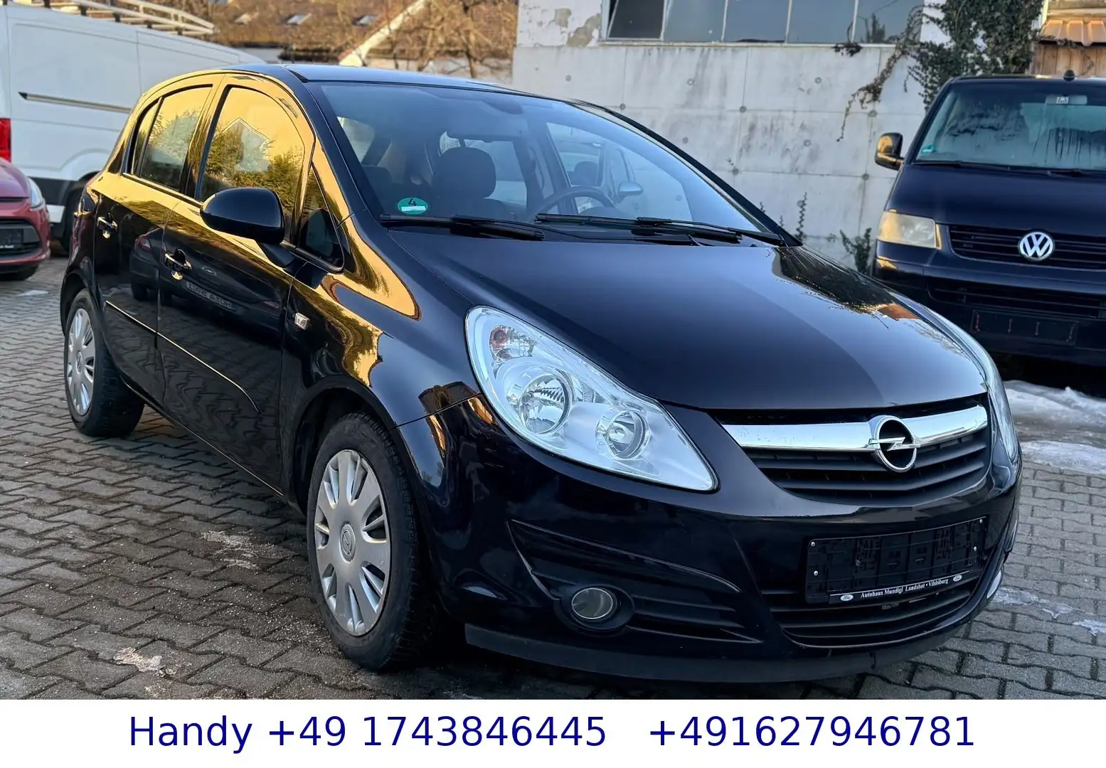 Opel Corsa D 1.2i Lim. /TÜV AU 10.2026/KLIMA/MFL Schwarz - 2