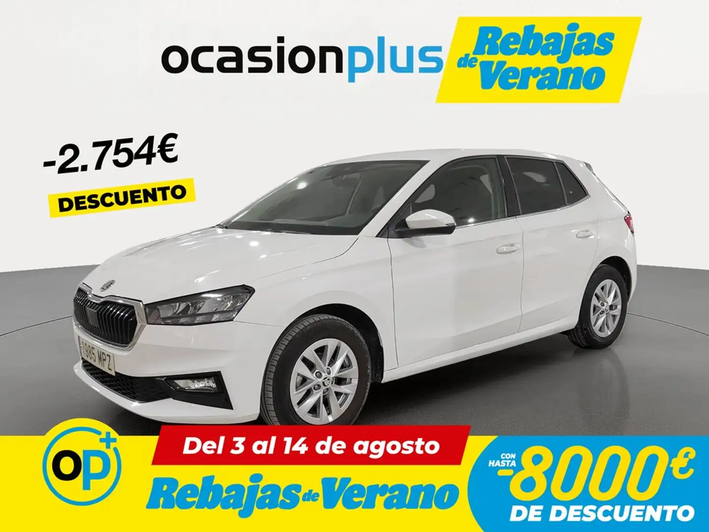 Skoda Fabia 1.0 TSI Selection 70kW Blanco - 1
