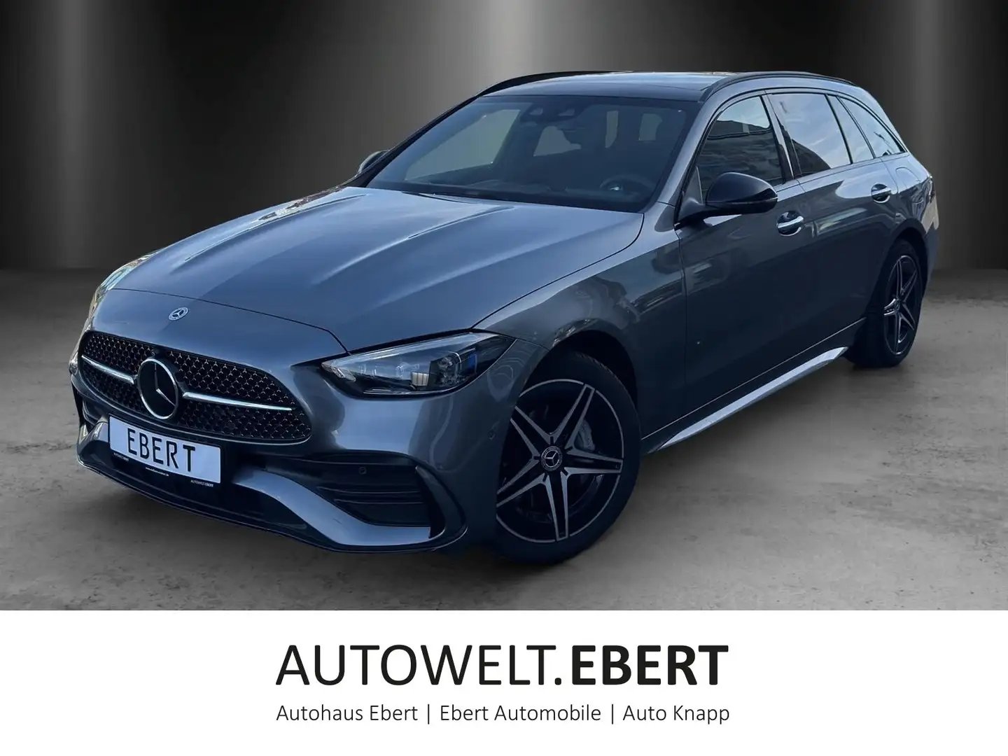Mercedes-Benz C 300 C300e T AMG Pano DISTR Memo AHK Masage HUD KeyGo Grau - 1