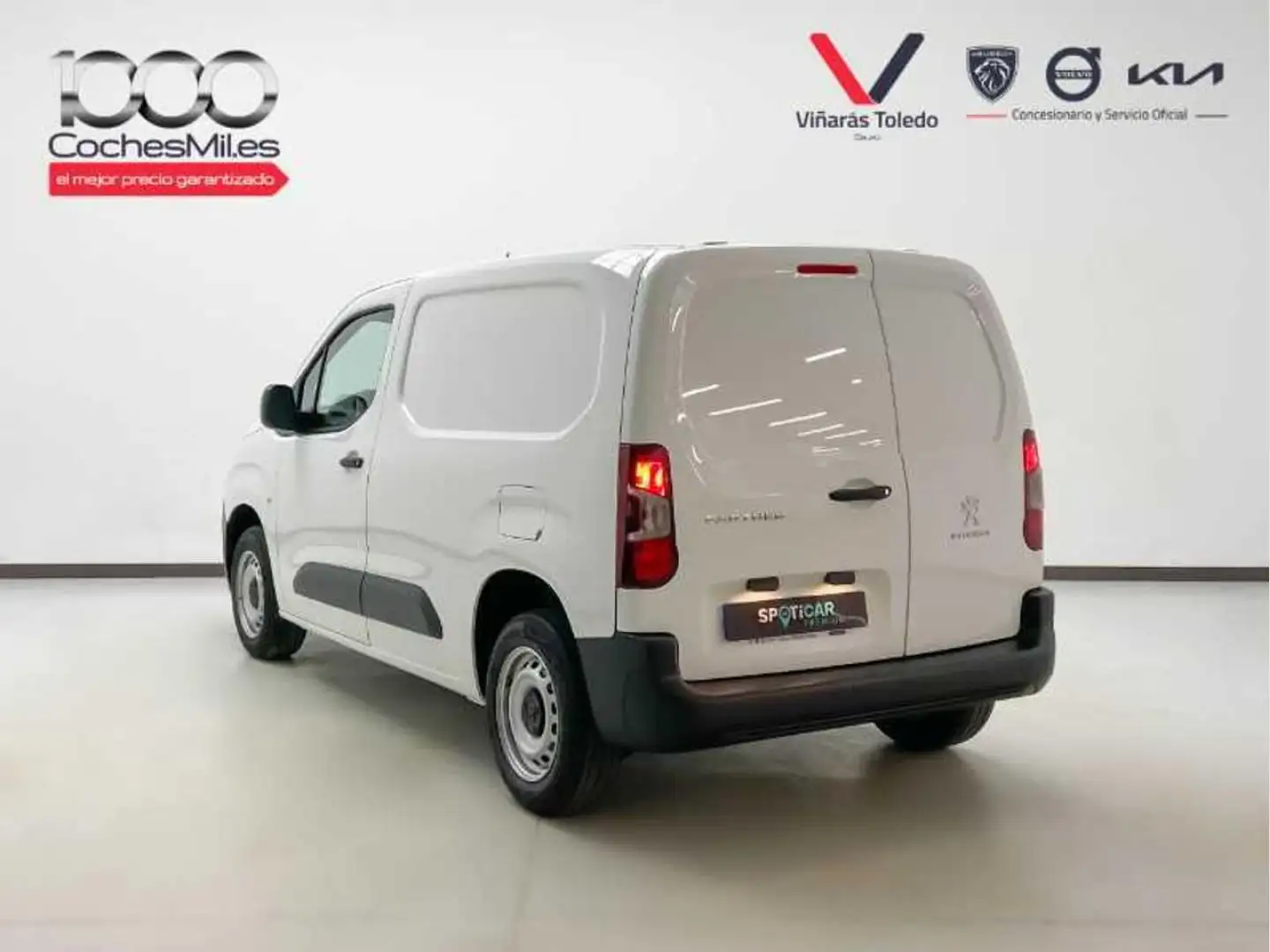 Peugeot Partner 1.5BlueHDI S&S Pro Standard 600kg 100 Blanco - 2