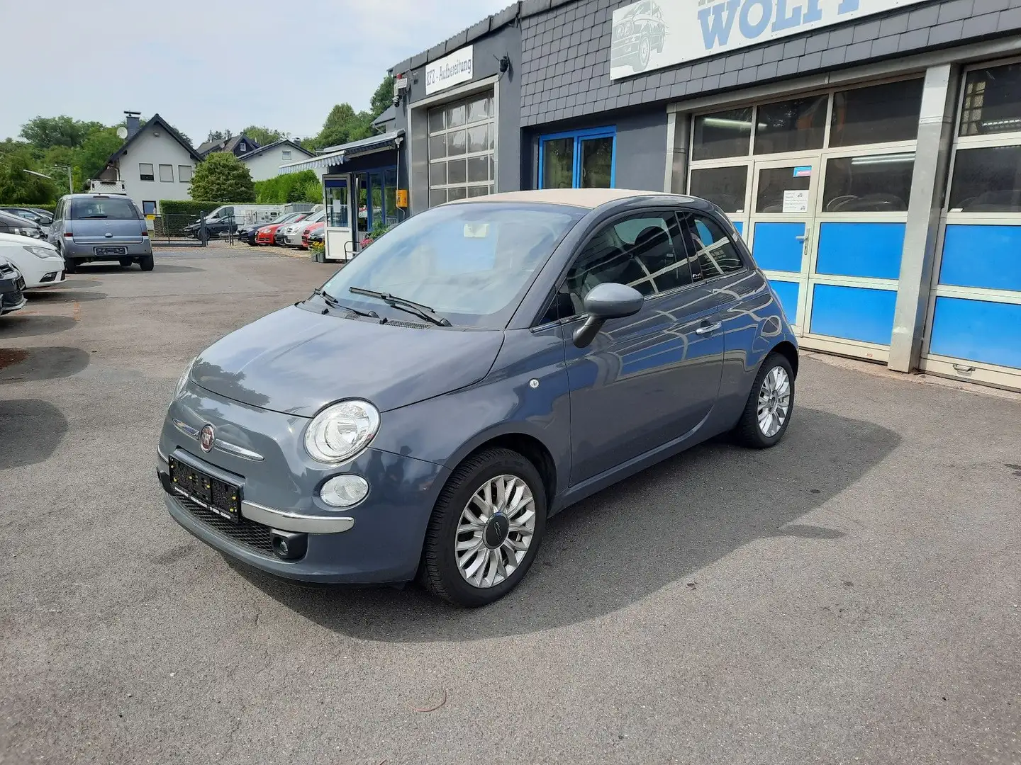 Fiat 500 Grijs - 2