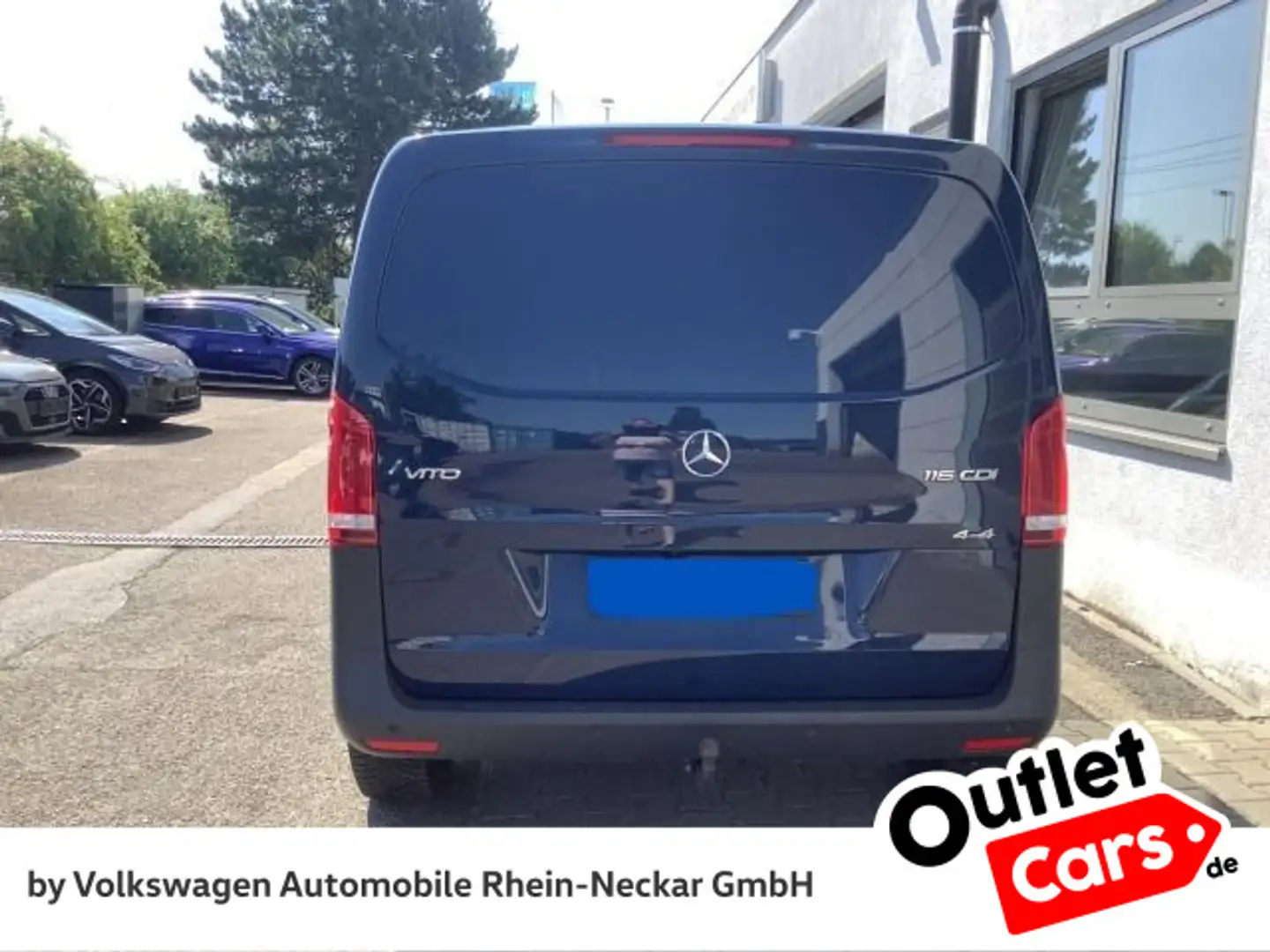 Mercedes-Benz Vito Benz Vito Mixto 116 CDI 4x4 Automatik AHK K Blu/Azzurro - 2