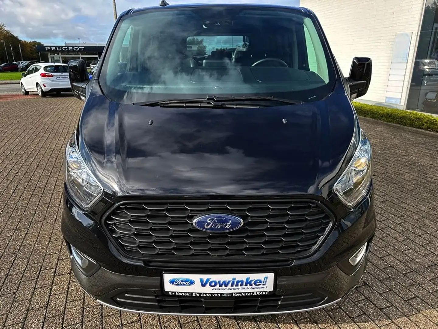 Ford Tourneo Custom Kombi 320 L2 Active BLIS+ACC+AHK Schwarz - 1
