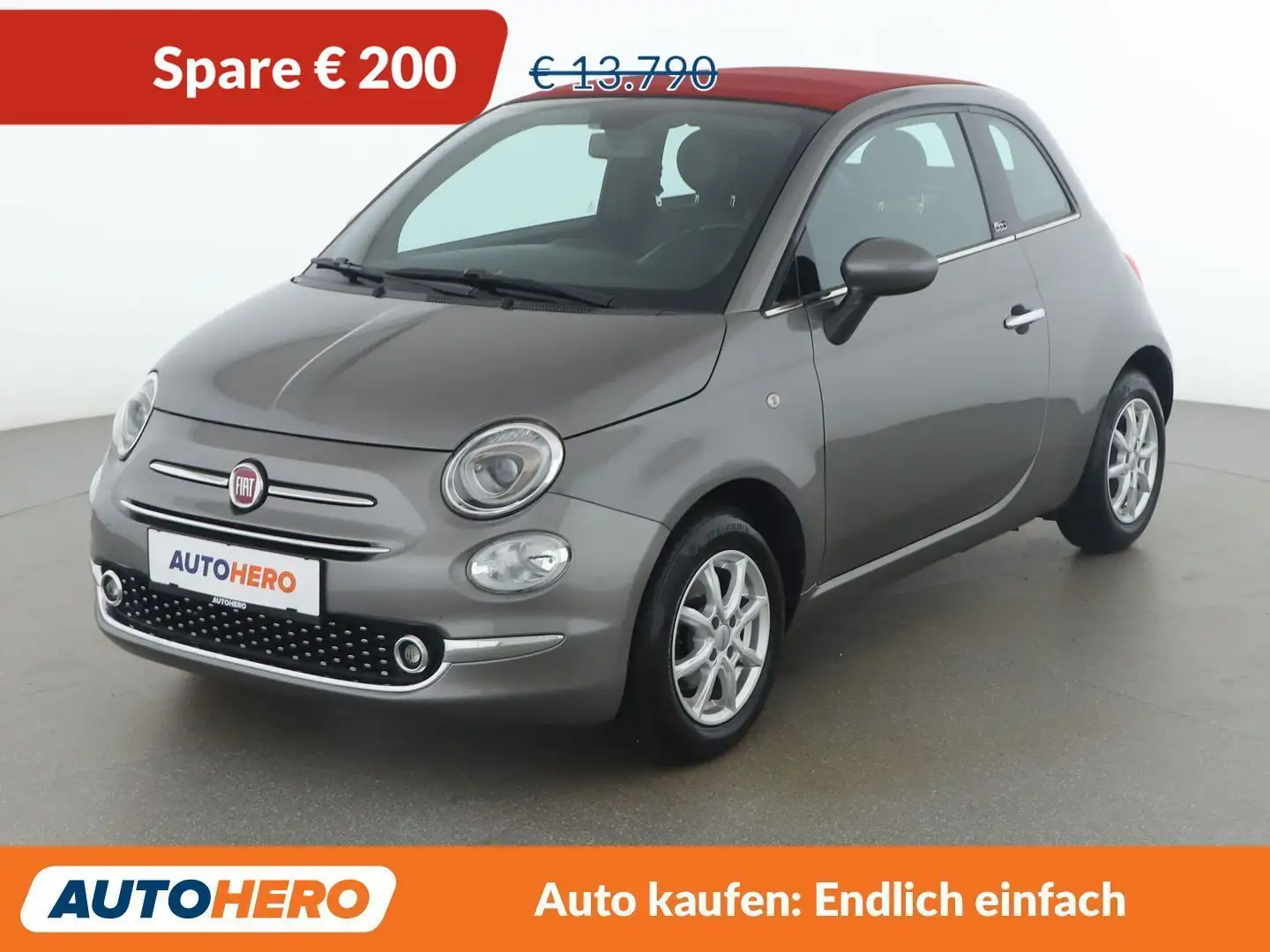 Fiat 500C 1.2 Star Grau - 1
