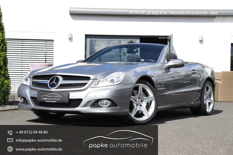 Mercedes-Benz SL 500 +DEUTSCH+19" AMG+HARMAN-KARDON+SITZBELÜFT+