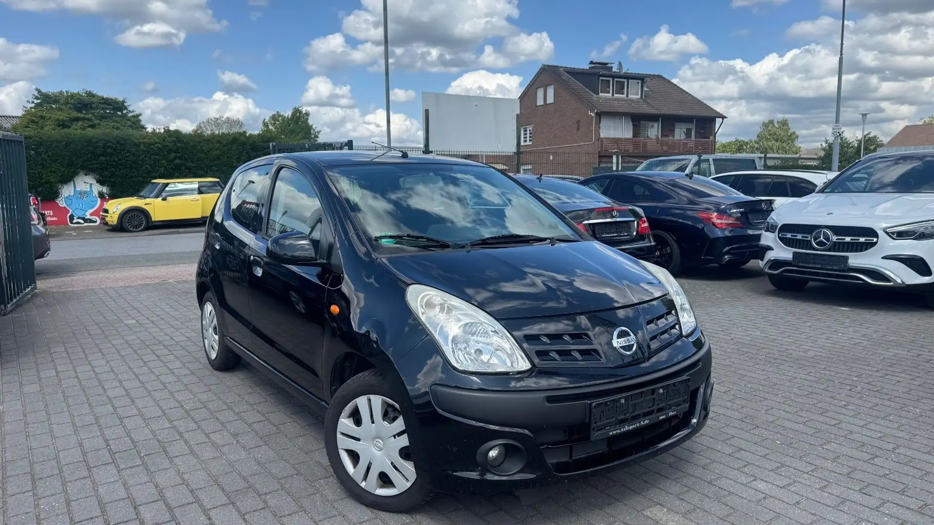 Nissan Pixo Acenta 1.0 | KLIMA | TÜV/AU NEU |  5-TÜRER Zwart - 1