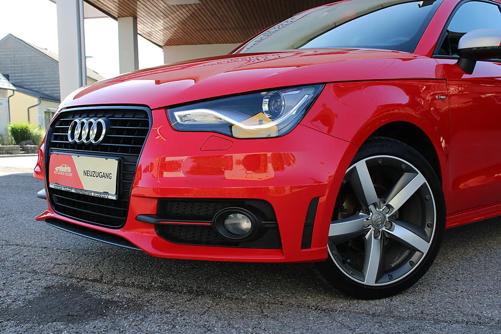 Audi A1 Sportback 1,2 TFSI S-Line *Tempomat, Freisprec... Rot - 2