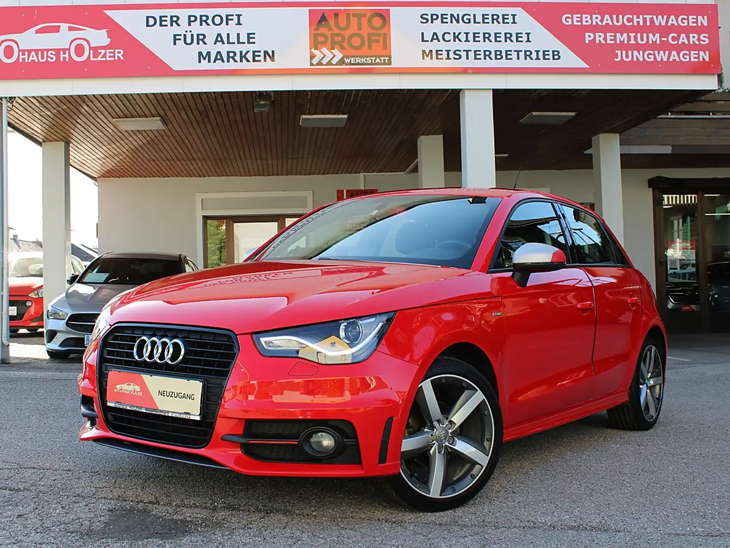 Audi A1 Sportback 1,2 TFSI S-Line *Tempomat, Freisprec... Rot - 1