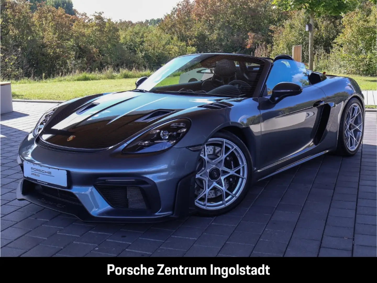 Porsche 718 Spyder Boxster RS Weissach-Paket Liftsystem Sport Chrono Grau - 1