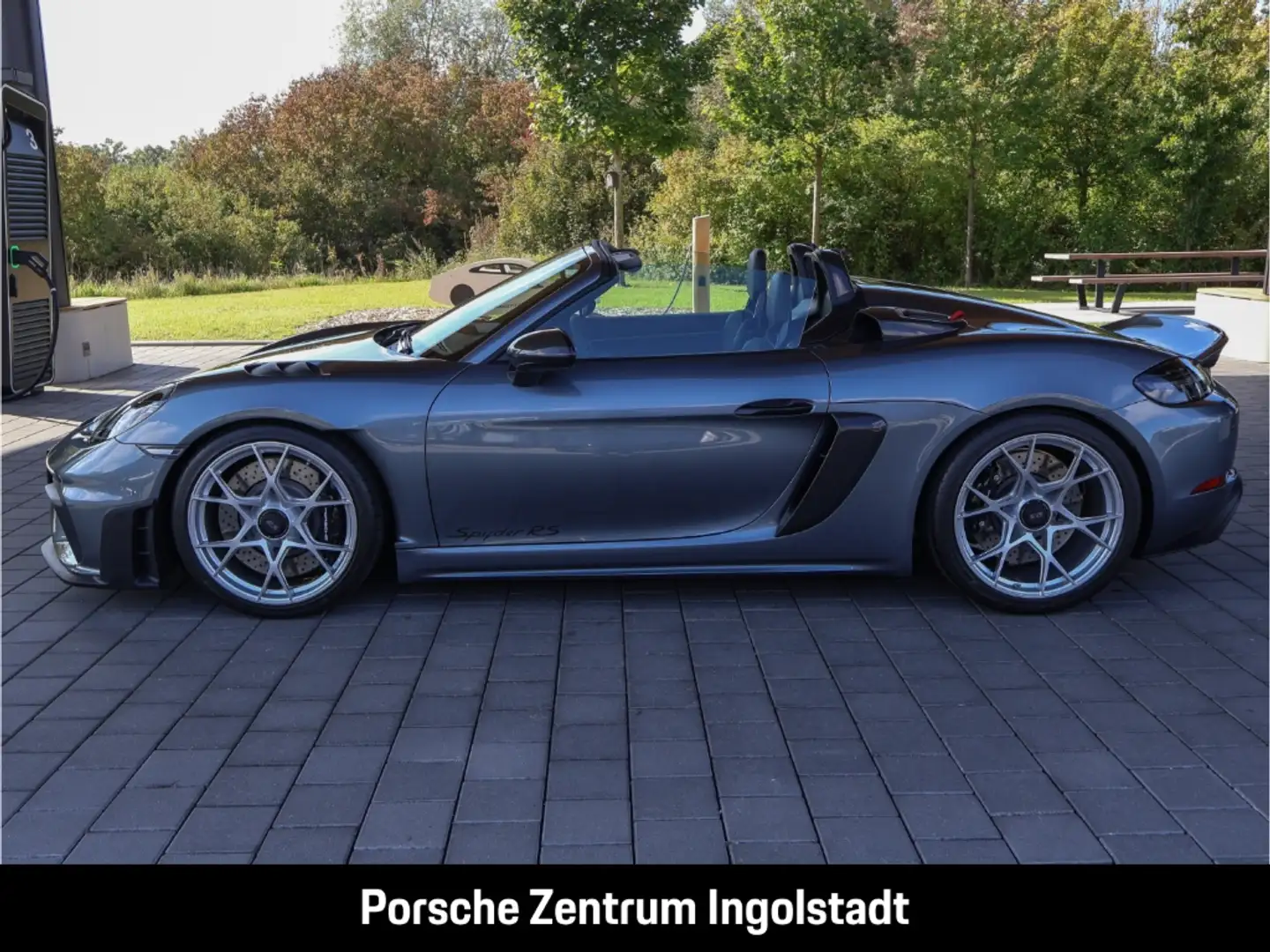 Porsche 718 Spyder Boxster RS Weissach-Paket Liftsystem Sport Chrono Grau - 2