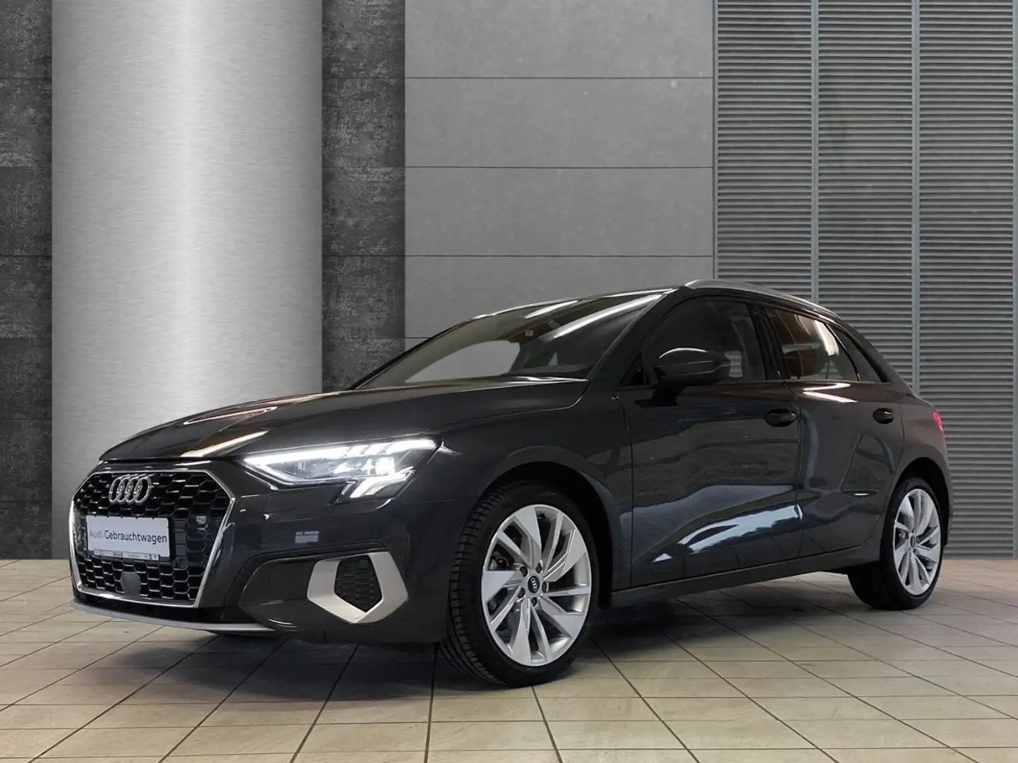 Audi A3 Sportback advanced (Navi.SHZ.GRA.Kamera.LED.DAB) 3 Gris - 2
