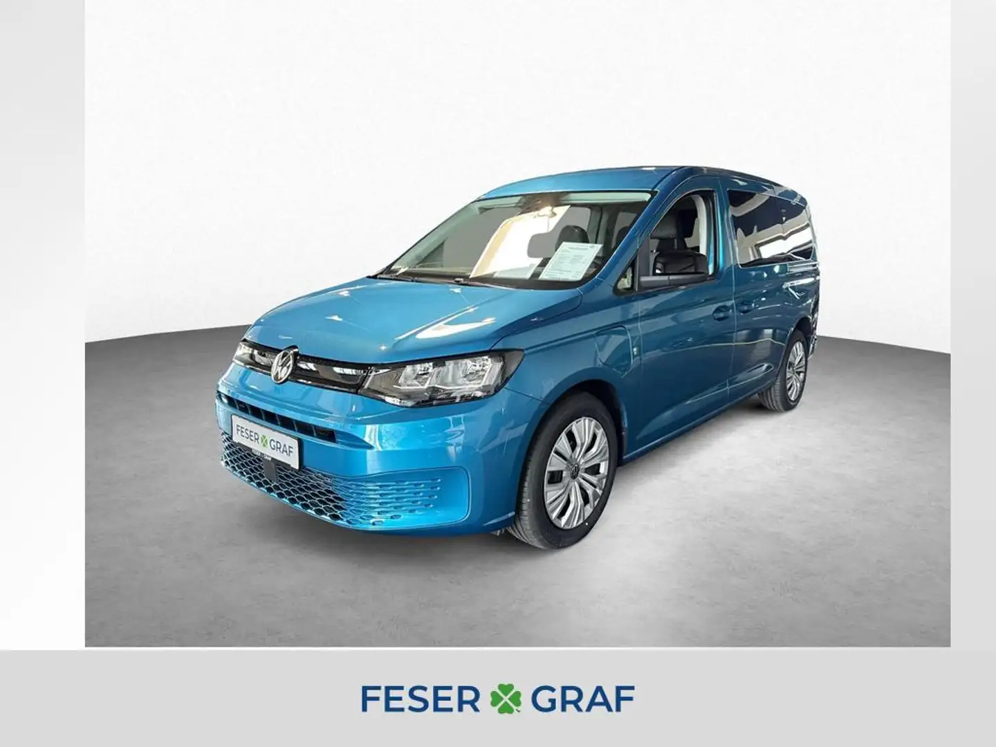 Volkswagen Caddy 1,5 l eHybrid OPF EU6 85 kW 19,7 kWh Bleu - 1