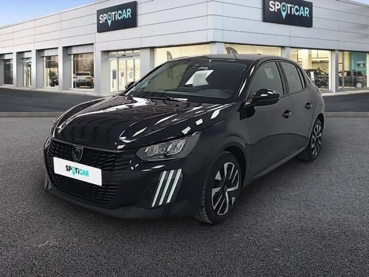 Peugeot 208 Puretech 100 Active Negro - 1