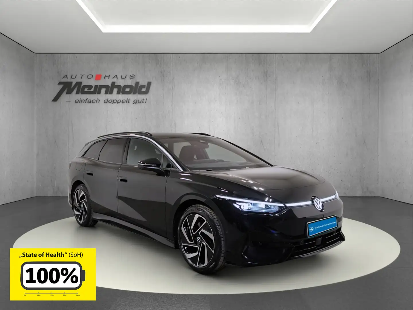 Volkswagen ID.7 Tourer Pro S, AHK, DCC, Area View, ACC Schwarz - 2