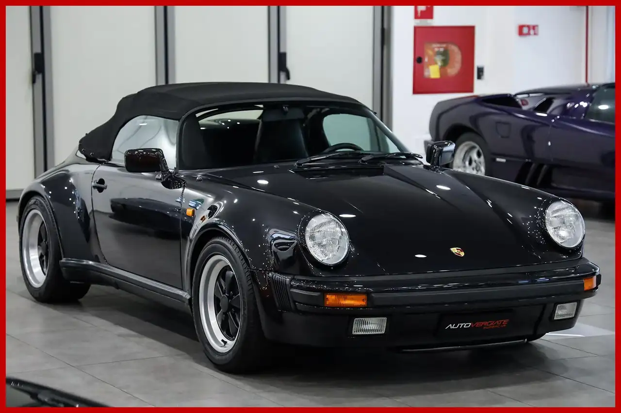 Porsche 911 3.2 Speedster Turbo Look - NERO SETA -, foto 3
