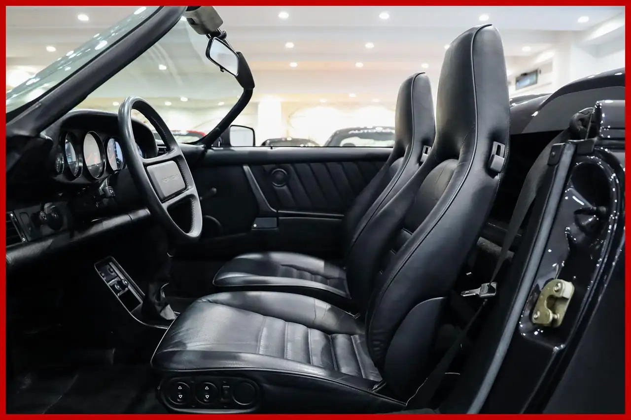 Porsche 911 3.2 Speedster Turbo Look - NERO SETA -, foto 11