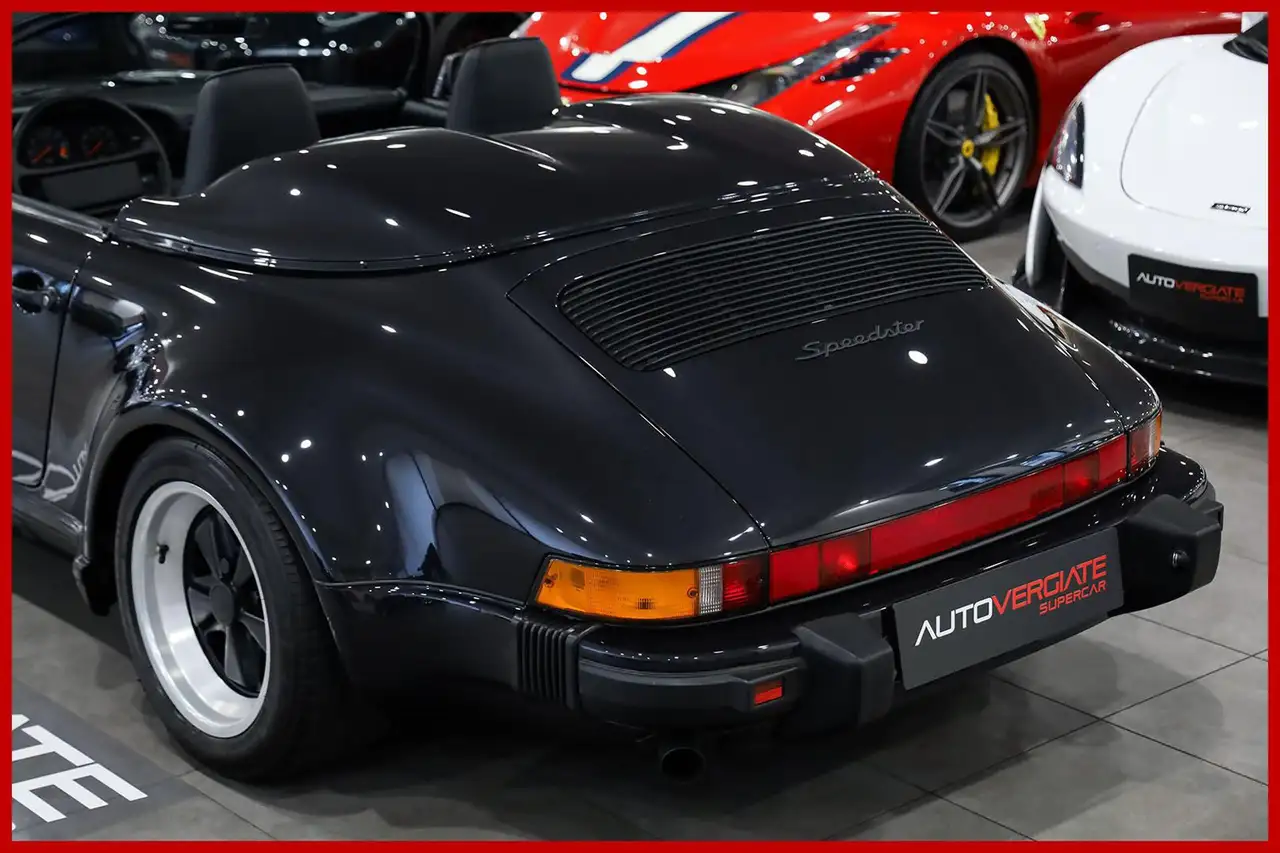 Porsche 911 3.2 Speedster Turbo Look - NERO SETA -, foto 9