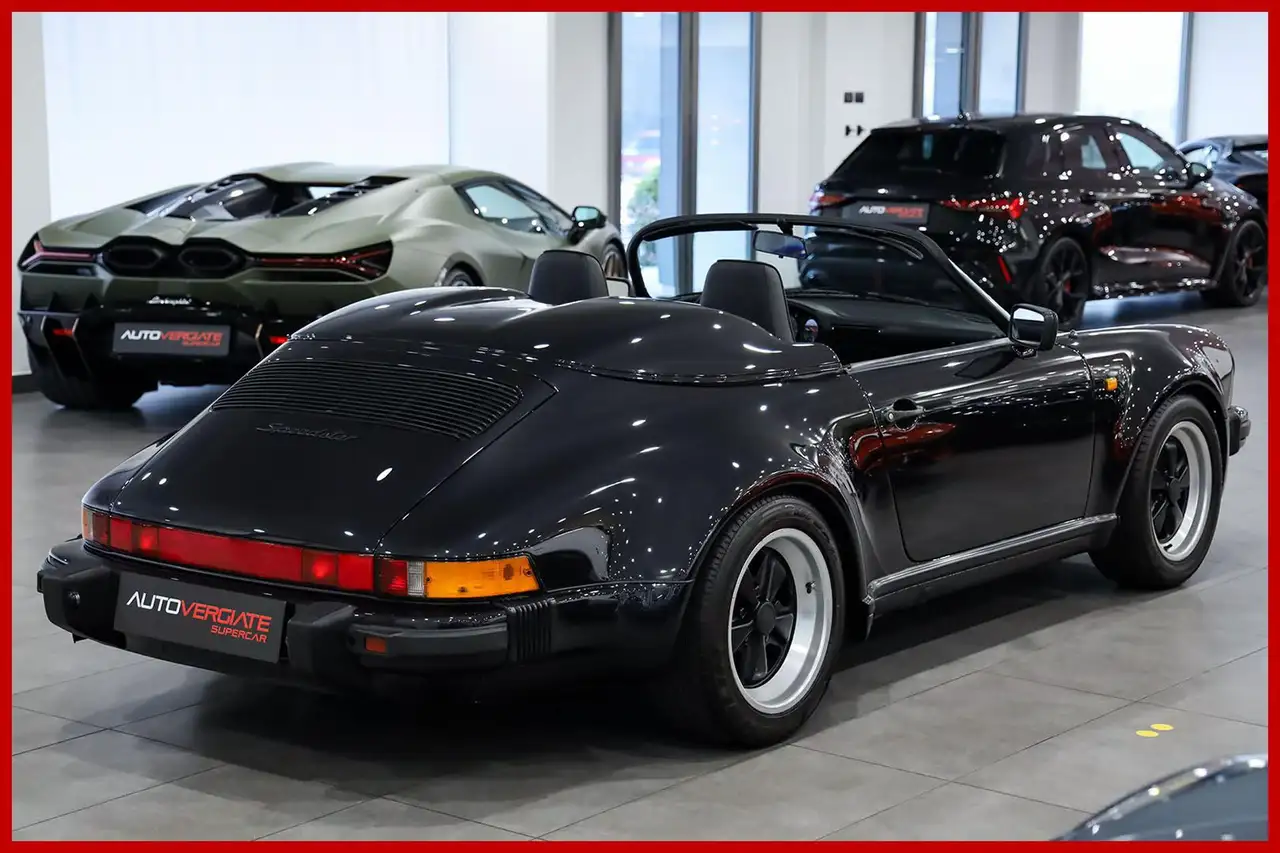 Porsche 911 3.2 Speedster Turbo Look - NERO SETA -, foto 7