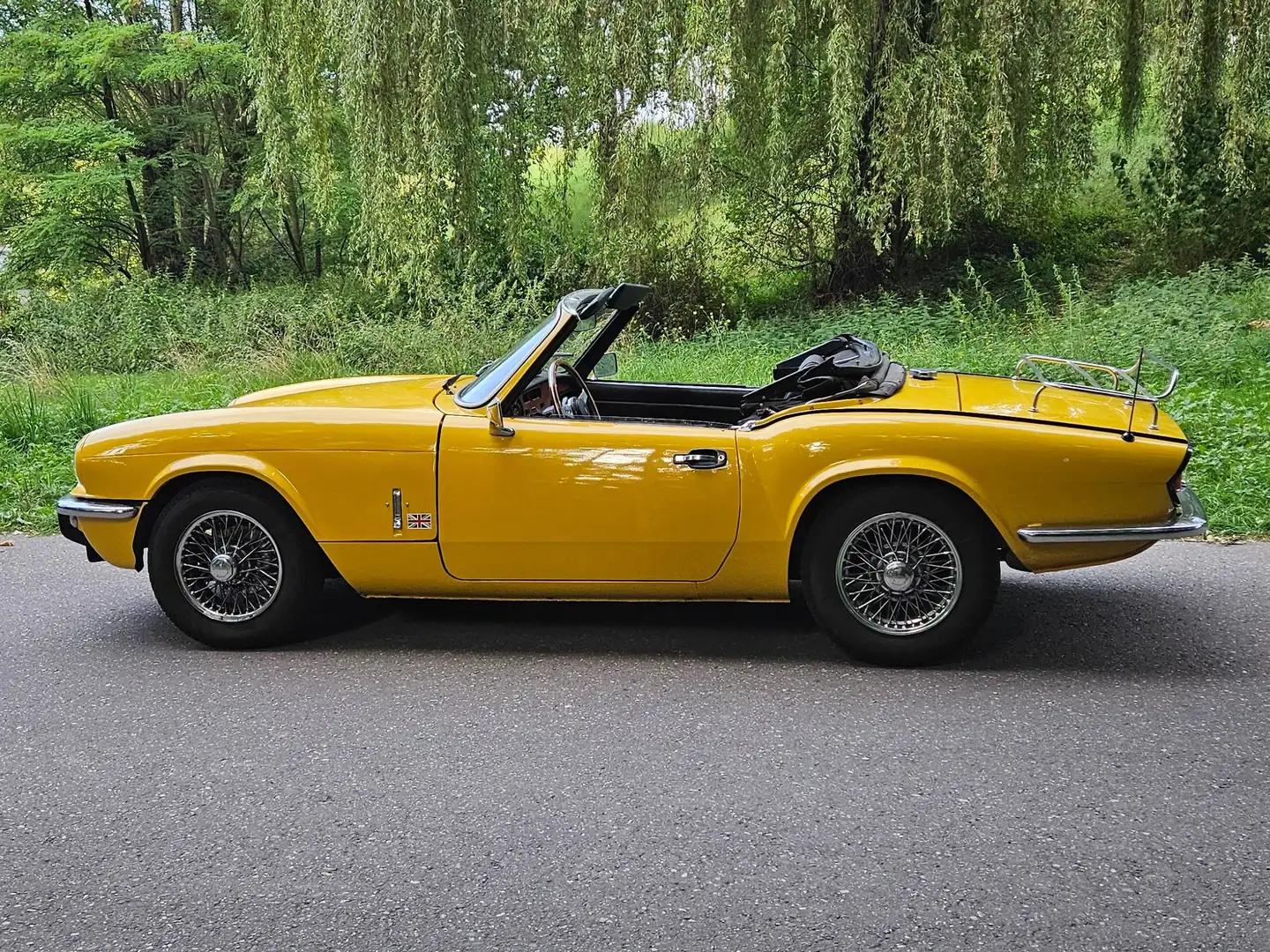Triumph Spitfire Unverbastelter Roadster Gelb - 1