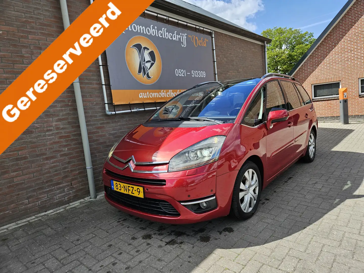 Citroen Grand C4 Picasso 1.6 THP Exclusive EB6V 7p. Rouge - 1