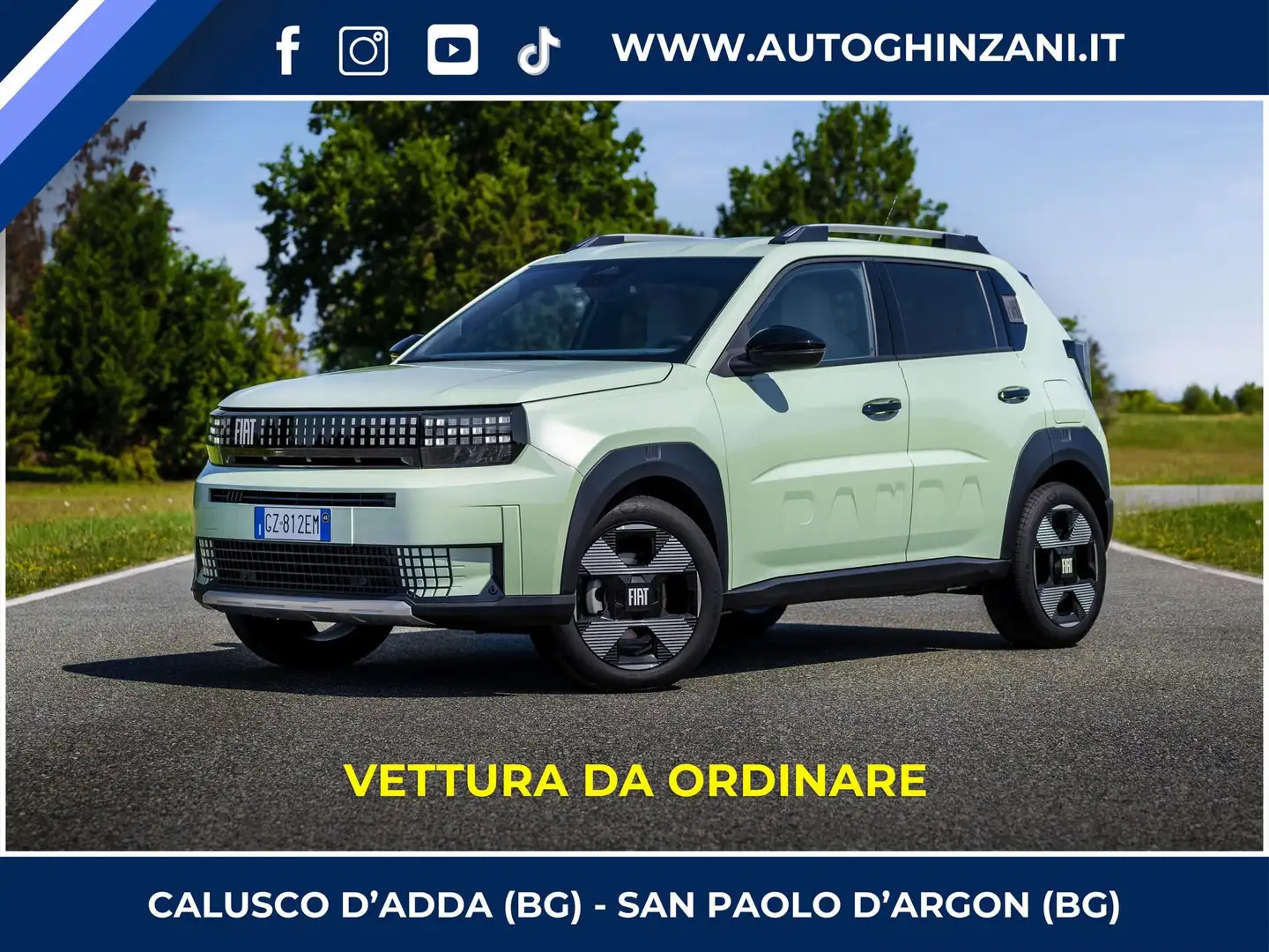 Fiat Grande Panda 1.2 S&S Hybrid Pop Rouge - 1