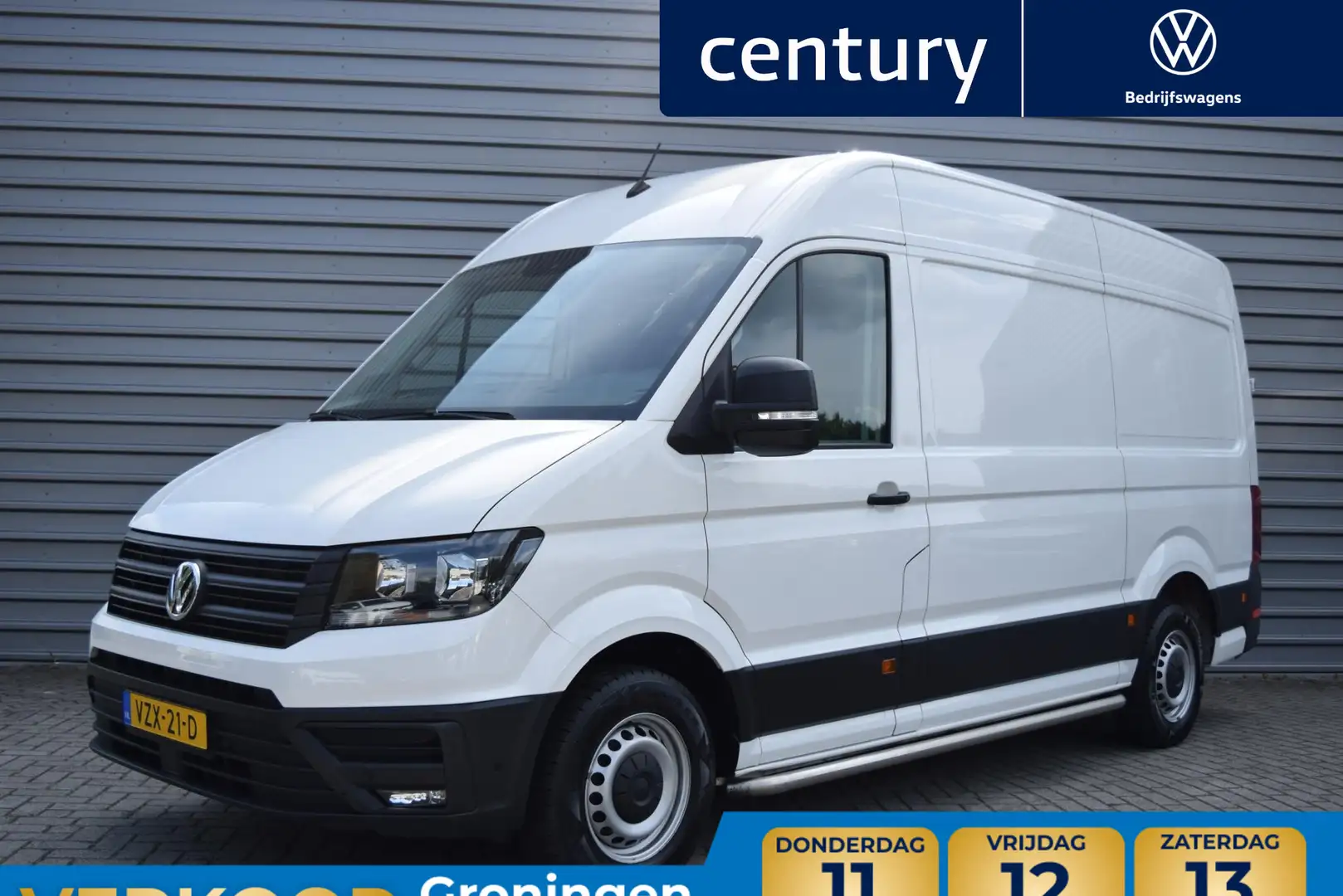 Volkswagen Crafter Bedrijfswagens 30 2.0 TDI 140Pk H6 Highline / Navi Wit - 1