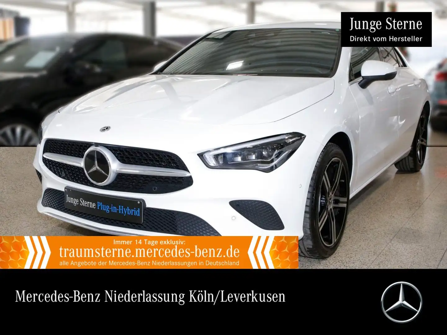 Mercedes-Benz CLA 250 e PROGRESSIVE+360°+MULTIBEAM+SITZKLIMA+8G Weiß - 1