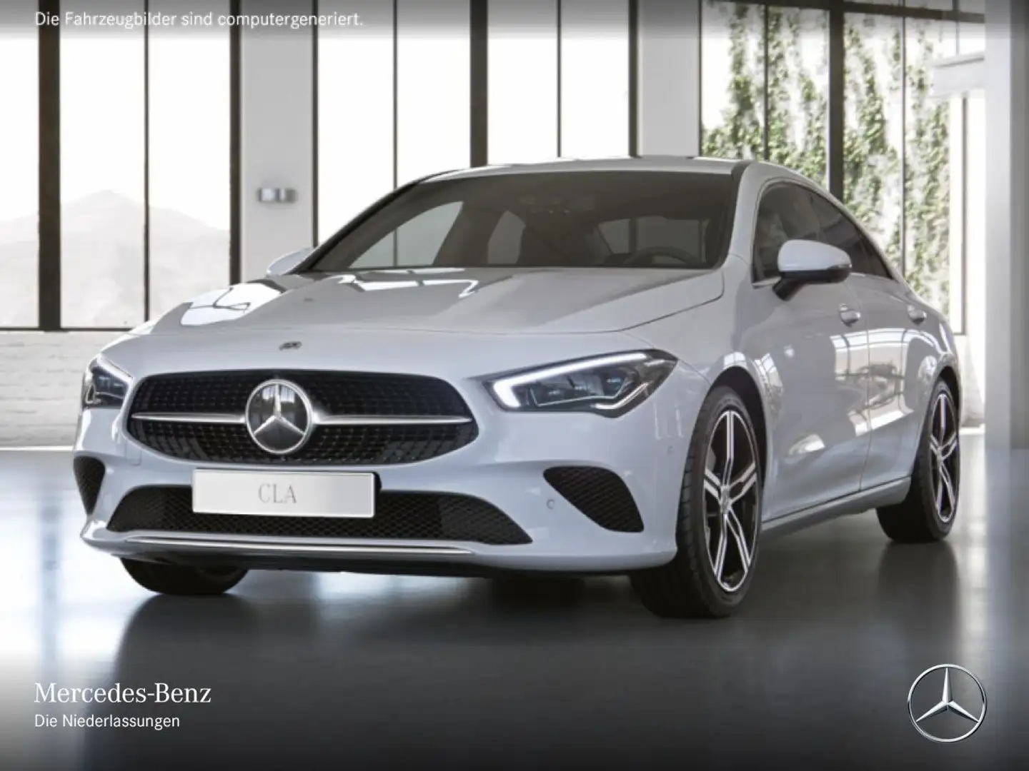 Mercedes-Benz CLA 250 e PROGRESSIVE+360°+MULTIBEAM+SITZKLIMA+8G Weiß - 2