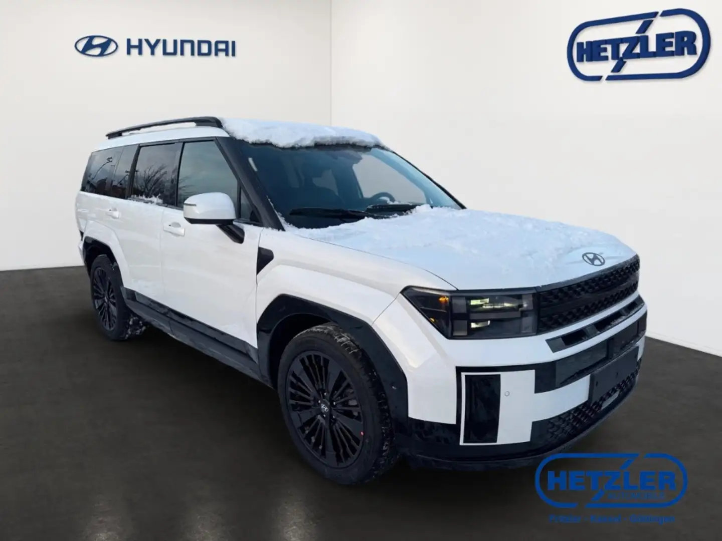 Hyundai SANTA FE 1.6 T-GDI Hybrid 176 kW 4WD Blackline EU6e Weiß - 2