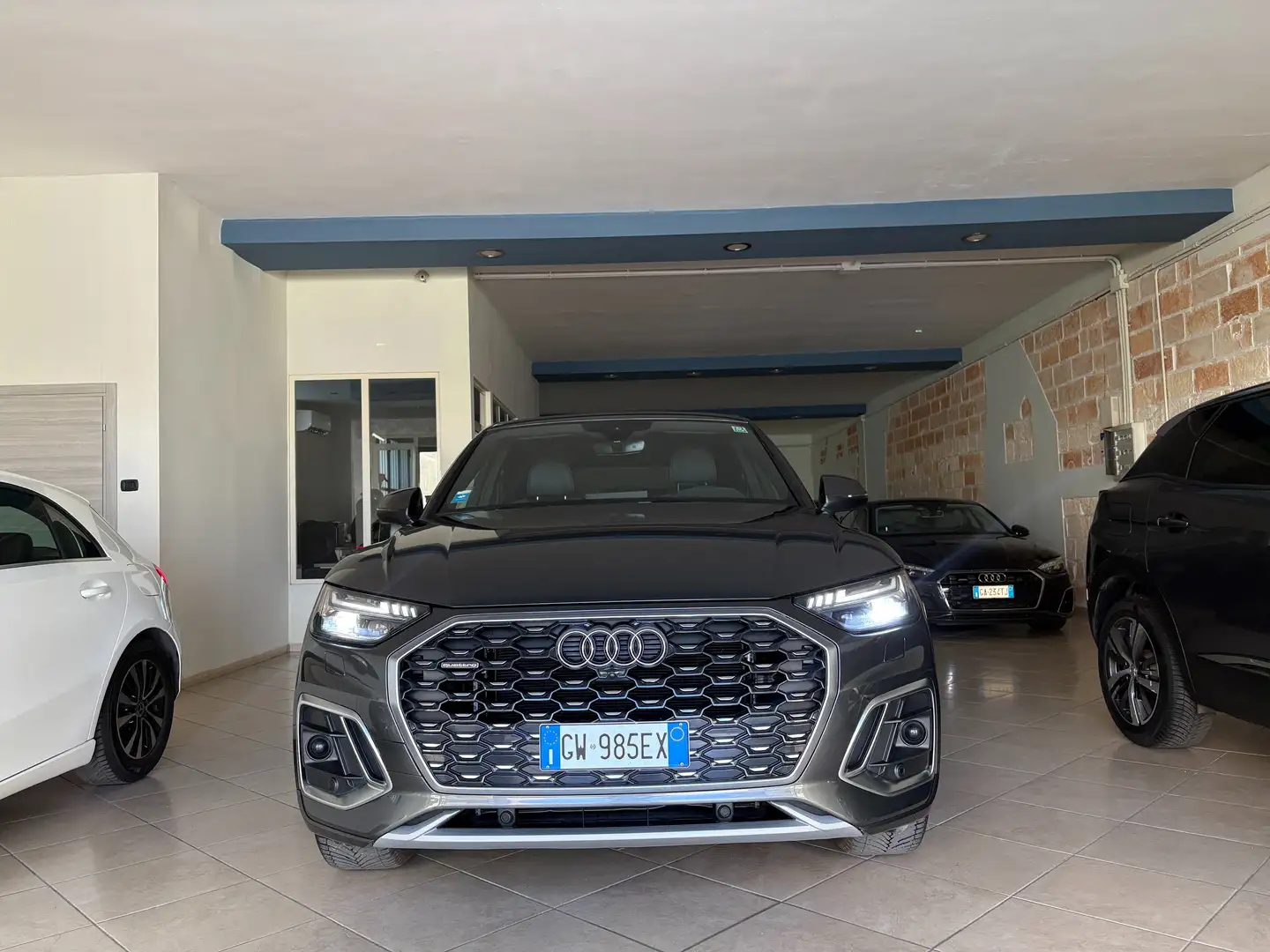 Audi Q5 Sportback 40 20 tdi mhev  S line quattro s-tronic Grigio - 1