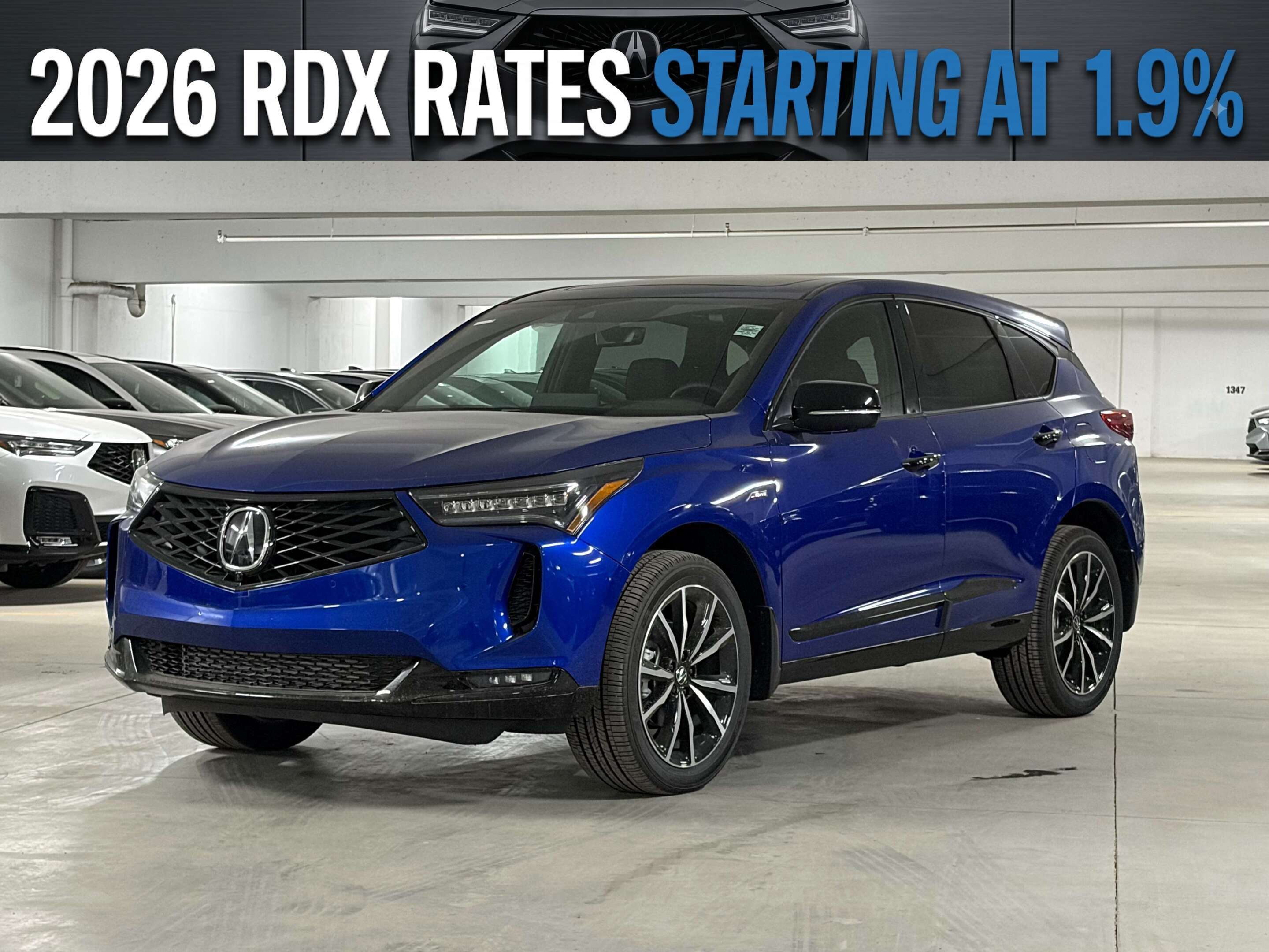 Blue 2026 Acura RDX SUV / Crossover Automatic