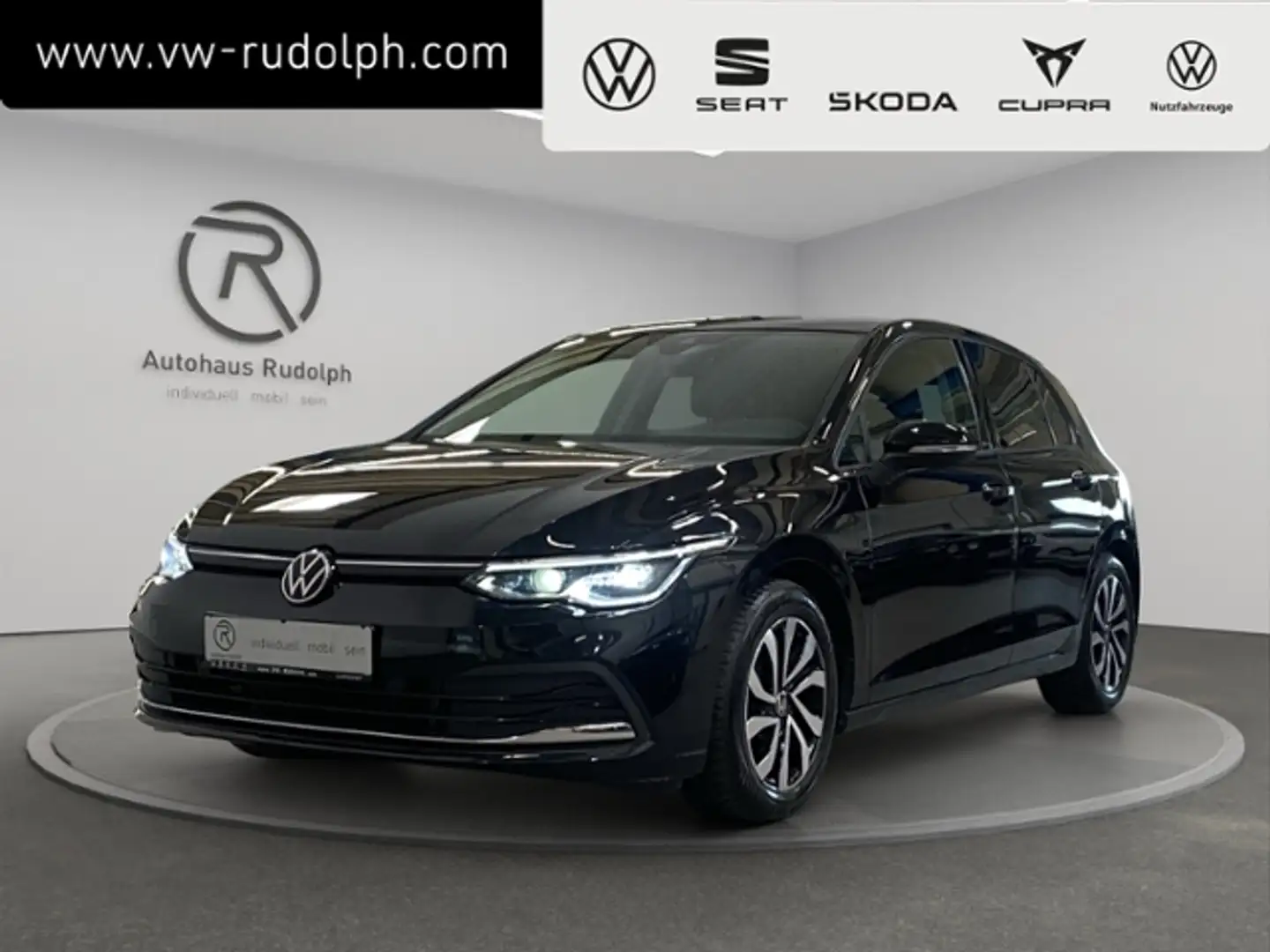 Volkswagen Golf VIII 2.0 TDI DSG Active / Navi LED AHK Noir - 1