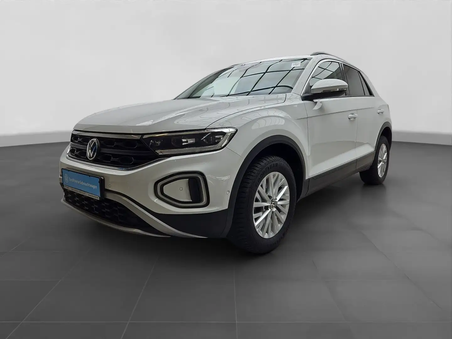 Volkswagen T-Roc 1.0 TSI LIFE NAVI SITZHZ PDC LED Weiß - 2
