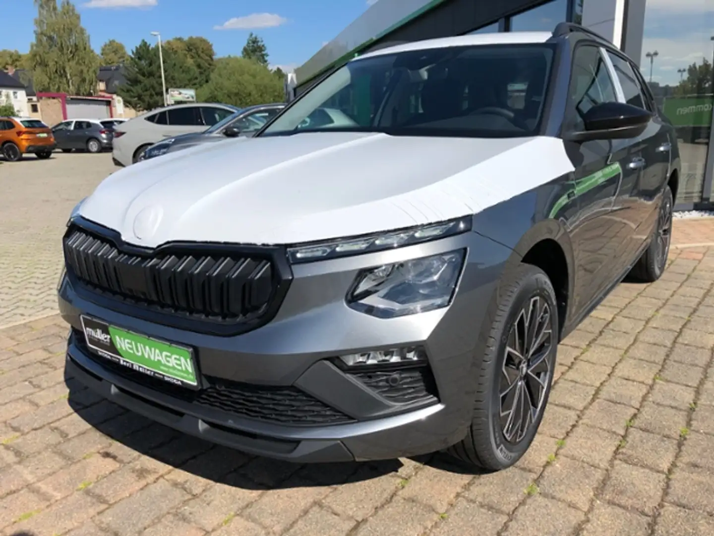 Skoda Kamiq Tour AHZV Kamera SmartLink SHZ PDC Grigio - 2