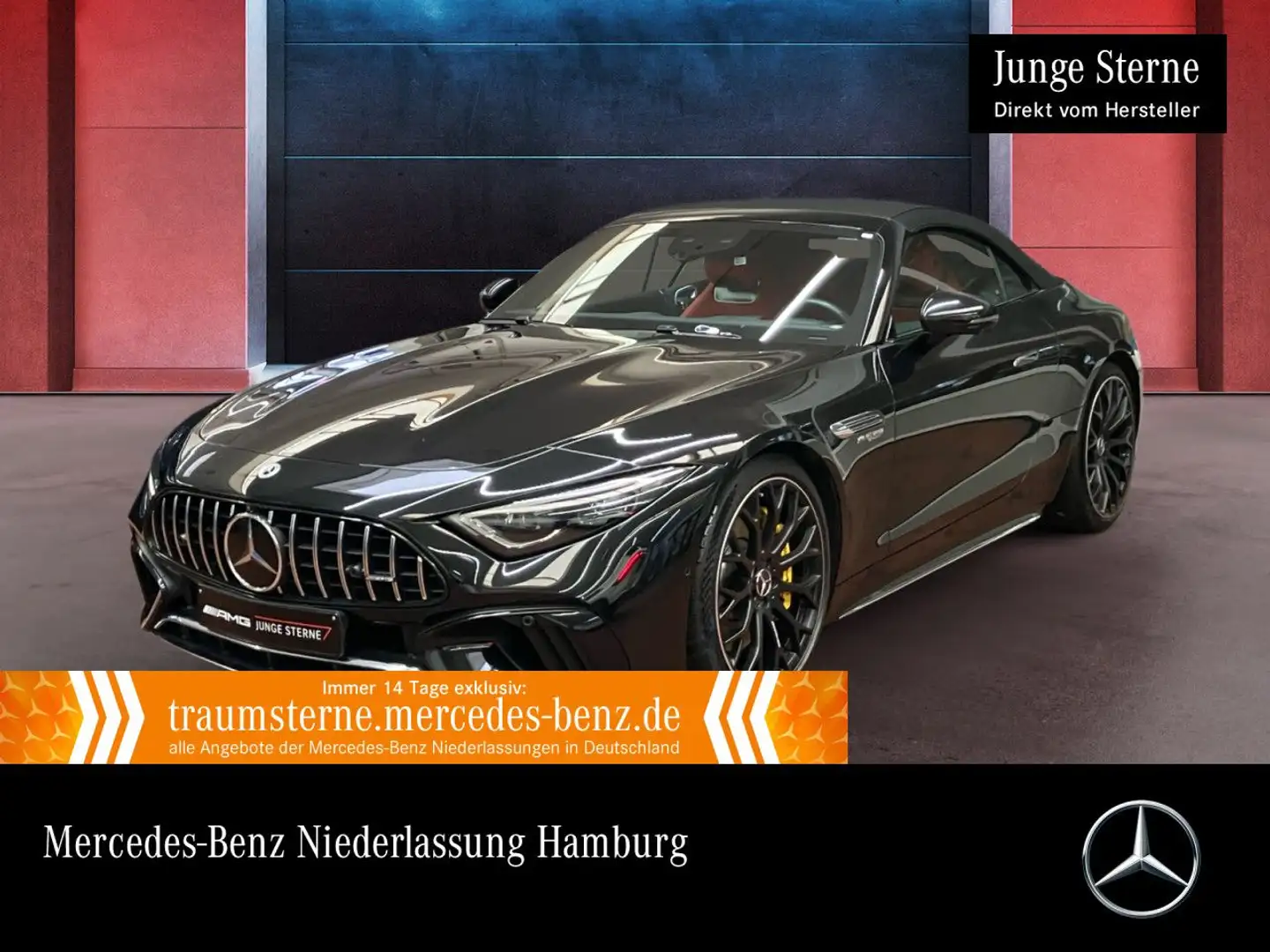 Mercedes-Benz SL 63 AMG Cab. 4M Fahrass WideScreen Sportpak HUD Schwarz - 1