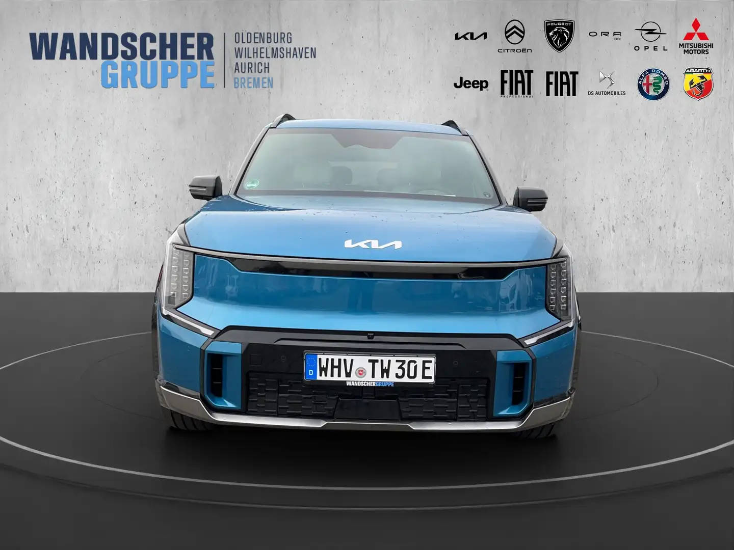 Kia EV9 AWD GT-Line LAUNCH Head-UP/360°/Soundsystem Blau - 2