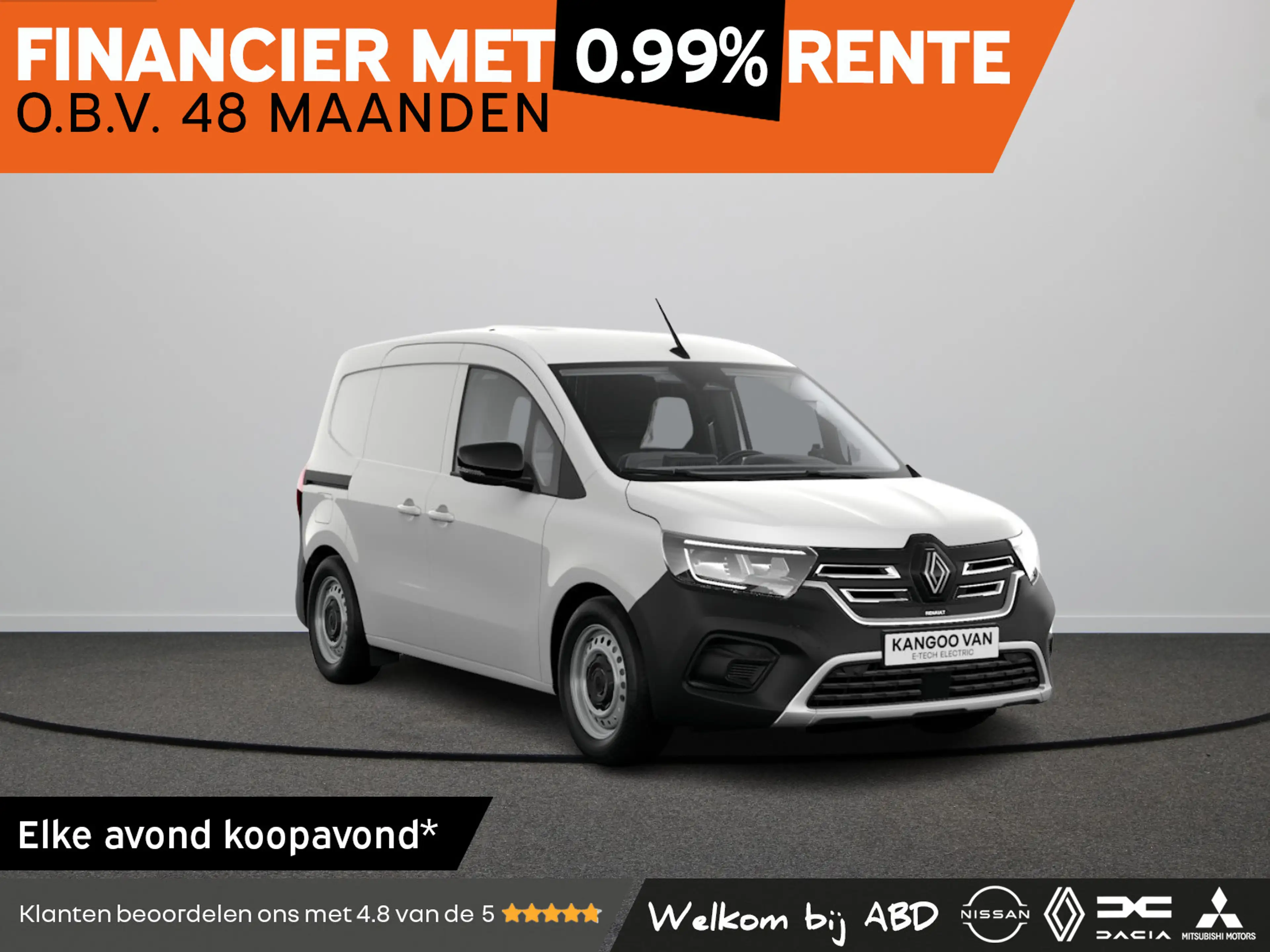 Renault Kangoo Extra 44 kWh | Achteruitrijcamera | Easy & Safe dr